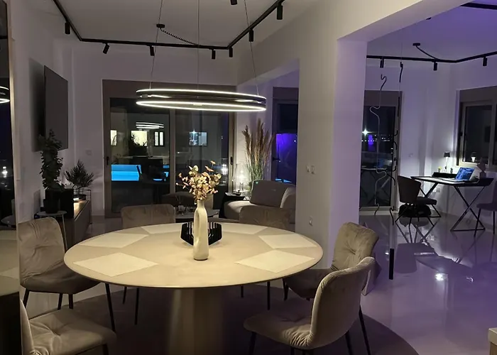 Villa Aryve Boutique Mit Akropolis- Und Meerblick, Infinity-pool Und Designer-interieur